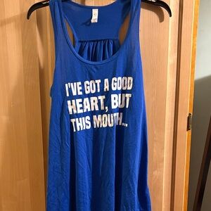 Bella Royal Blue Tank Top